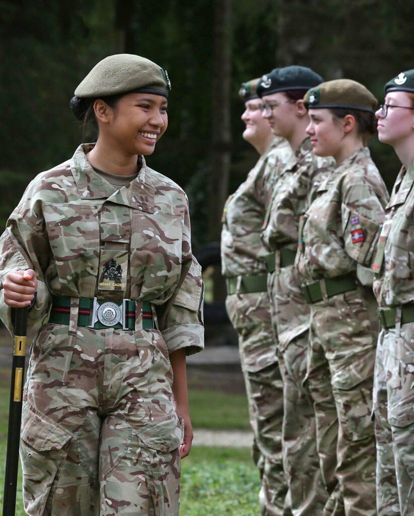 New regimental sergeant major for the army cadets the royal yorkshire